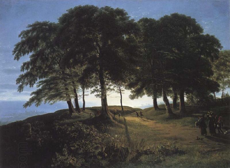 Karl friedrich schinkel Morning oil painting picture